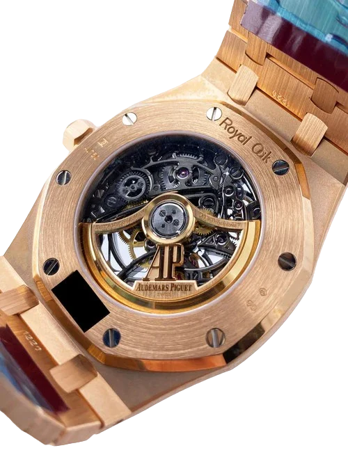 Audemars Piguet Royal Oak 15305OR Openworked Dial Mens Watch