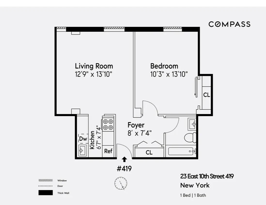 23 East 10th Street #419