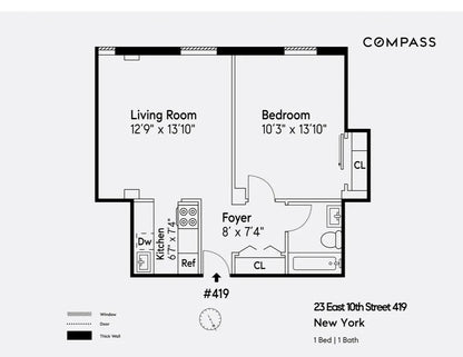 23 East 10th Street #419