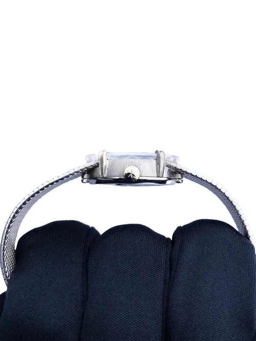 Vacheron Constantin Geneve Sapphire Dial Faceted Crystal Ladies Watch