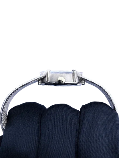 Vacheron Constantin Geneve Sapphire Dial Faceted Crystal Ladies Watch