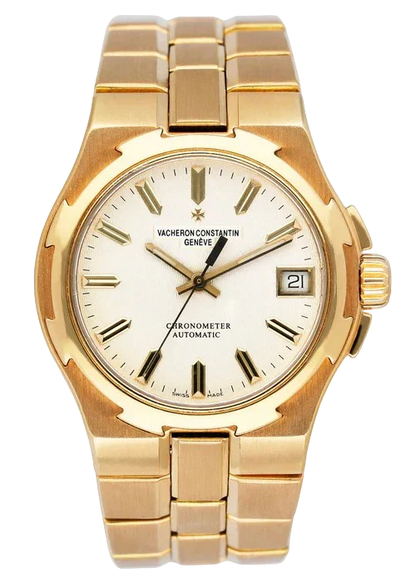 Vacheron Constantin Overseas 42050 18K Yellow Gold Mens Watch