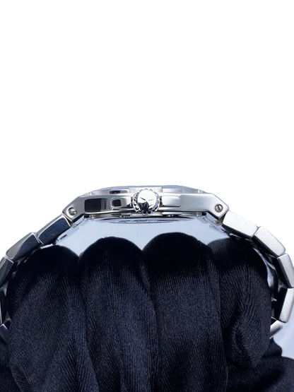 Vacheron Constantin Overseas 42050 Black Dial Stainless Steel Watch
