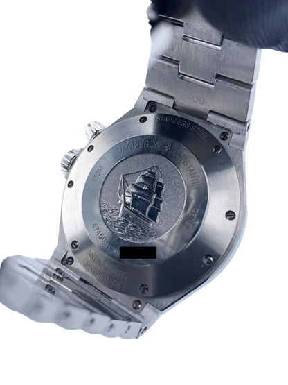 Vacheron Constantin Overseas 47450 Dual Time Mens Watch With Papers